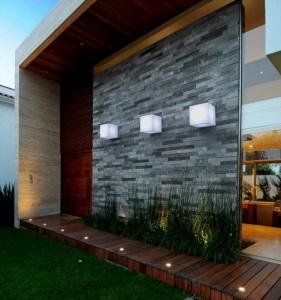 LAMPADAR EXTERIOR ILUMINAT CUBY 20 WALL STIL MODERN B2