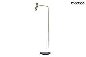 LAMPADAR LUPE, AURIU, DIN ALUMINIU, METAL SI MARMURA, STIL MODERN, B2