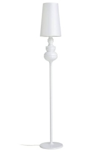 LAMPADAR QUEEN 26, ALB, DIN ALUMINIU SI PLASTIC, STIL MODERN, B2