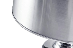 LAMPADAR QUEEN 26, CROM, DIN ALUMINIU SI PLASTIC, STIL MODERN, B2 - Img 3