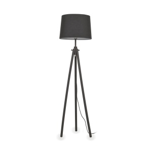 LAMPADAR YORK PT1, NEGRU, DIN LEMN, STIL CLASIC