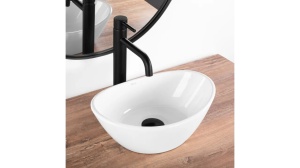 LAVOAR REA KATE, ALB, 36,5 CM, DIN CERAMICA, CALITATE SUPERIOARA