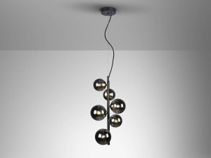 LUSTRA ASTROS 329743, DIN METAL SI STICLA, STIL MODERN, SCHULLER - Img 3