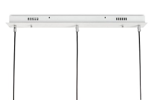 LUSTRA CAPRI LINE 3, DIN ALUMINIU SI STICLA, AURIU/TRANSPARENT, STIL MODERN - Img 5