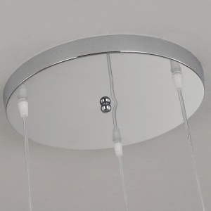 LUSTRA CRYSTAL SILVER APP510-3CPR, 12X13 cm, ARGINTIU, DIN METAL SI STICLA, STIL MODERN, TU - Img 4