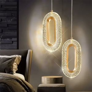 Lustră cu Cristale Suspendată G113-1CP GOLD - Img 2