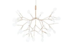 LUSTRA CU LED, FLORA 50, DIN METAL, CUPRU, STIL MODERN, B2