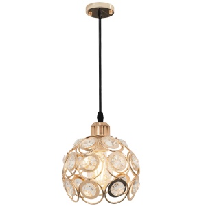 LUSTRA ELEGANTA DE TAVAN APP208 LOFT Auriu - Img 2