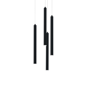 LUSTRA FROZEN SP4, NEGRU, DESIGN MODERN, IDEAL LUX