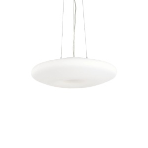 LUSTRA GLORY SP3 D40, ALB, DIN STICLA, STIL MODERN
