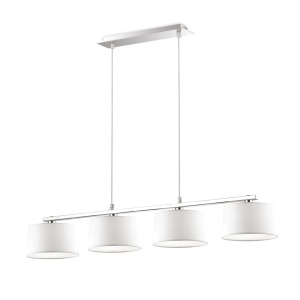 LUSTRA HILTON SP4 LINEAR, ALB, DIN STICLA, STIL MODERN