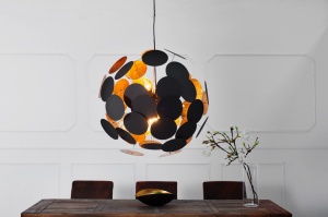 LUSTRA, INFINITY HOME, NEGRU/AURIU, COD 36226, STIL MODERN