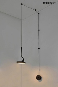LUSTRA LED EXCLUSIVISTA 100CM, FLAT, METAL SI LED - Img 7