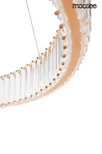 LUSTRA LIBERTY 40 GOLD, CONFECTIONATA DIN STICLA SI METAL, STIL MODERN - Img 2