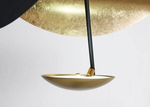 LUSTRA MODERNA LED, NORDIC GOLD, APP547-1CP