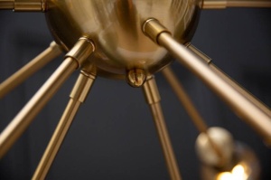 LUSTRA MODERNA, SPUTNIK 87CM, DIN METAL, DESIGN MODERN - Img 4