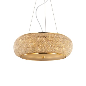 LUSTRA PASHA' SP14, AURIU, DIN CRISTAL, STIL MODERN