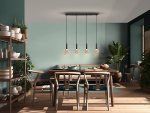 LUSTRA/PLAFONIERA SINCRO, 69 CM, NEGRU MAT/AURIU/OPAL, DIN METAL SI ACRIL, STIL MODERN