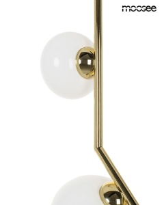 LUSTRA RUGIA AURIE/ALBA, CONFECTIONATA DIN STICLA SI METAL, STIL MODERN MINIMALIST - Img 5