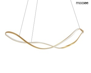 LUSTRA WAVES 100, AURIE, CONFECTIONATA DIN METAL SI ALUMINIU, STIL MODERN