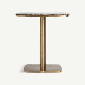 MASA DE BAR VALREAS 77CM, DIN METAL SI MARMURA, DESIGN EXCLUSIVIST, VICAL HOME
