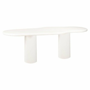 MASA DINING BLOOMSTONE, 260 CM, ALBA, DIN MDF SI ECO PLASTER, RICHMOND INTERIORS