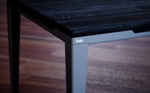 MASA DINING DYLE ESSENCE 001 200x100, DIN METAL SI LEMN MASIV, STIL MODERN B2 - Img 4