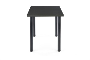 MASA DINING MODEX 2, ANTRACIT/NEGRU, 120 CM, BLAT DIN PAL SI PICIOARE DIN METAL , STIL MODERN - Img 2