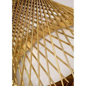 MASA DINING ROMANCE, NEGRU/AURIU, 130 CM, BLAT DIN CERAMICA SI PICIOR DIN METAL, STIL MODERN - Img 2