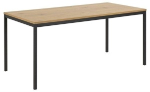 MASA DINING SEAFORD 160x80, DIN METAL SI LEMN, STIL MODERN B2
