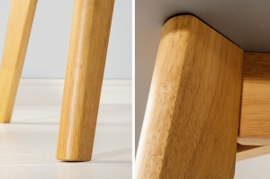 MASA DINING STIL NORDIC SCANDINAVIA 39203 DIN MDF SI LEMN MASIV - Img 5