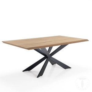 MASA ELEGANTA 200CM, TIPS, COD 4326, STIL MODERN, REALIZATA DIN METAL SI MDF