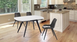 MASA EXTENSIBILA 140/200CM, LUKA 1, DIN METAL SI CERAMICA, ARTIM GROUP SELECTION - Img 5