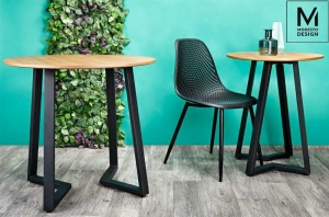 MASA LIVING CONFECTIONATA DIN MDF SI METAL, TAVOLO FI 80 STIL MODERN - Img 7