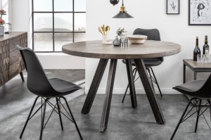 MASA LIVING, IRON CRAFT 120CM, LEMN MASIV DE MANGO, ARTIM GROUP SELECTION