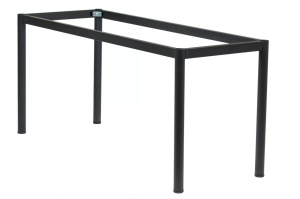 MASA PENTRU CATERING/CONFERINTE 200X90 CM, STEJAR SONOMA/NEGRU, DIN PAL LAMINAT SI OTEL, ARTIM GROUP SELECTION - Img 5