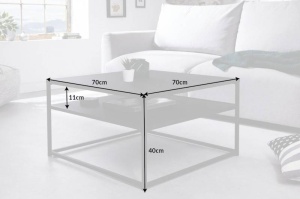 MASUTA DE CAFEA 70CM, DURA, DIN METAL, COD 40858, STIL INDUSTRIAL - Img 7