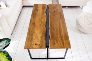 MASUTA DE CAFEA, AMAZONAS 110CM, DIN LEMN DE MANGO, STIL INDUSTRIAL