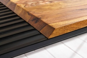 MASUTA DE CAFEA, ARCHITECTURE 100CM, LEMN MASIV SI METAL, COD 43118, MODEL DEOSEBIT - Img 3