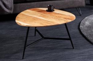 MASUTA DE CAFEA, BEAUTY BY NATURE, LEMN DE SALCAM SI CADRUL DIN METAL, ARTIM GROUP COLLECTION