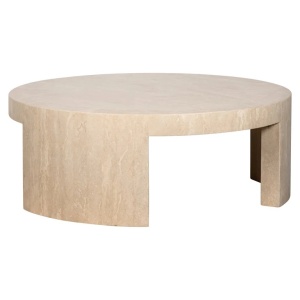 MASUTA DE CAFEA BILTMORE, 8673, BEJ, CONFECTIONATA DIN TRAVERTIN ITALIAN, STIL MODERN