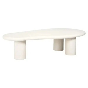 MASUTA DE CAFEA BLOOMSTONE, 160 CM, ALBA, DIN MDF SI ECO PLASTER, RICHMOND INTERIORS
