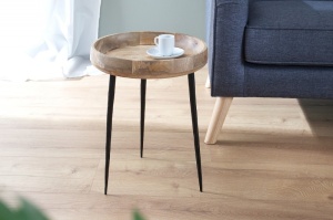 MASUTA DE CAFEA DIN LEMN MASIV PURE NATURE 38018 - DESIGN MODERN