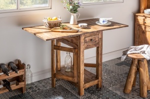 MASUTA DE CAFEA HEMINWAY 39553 DIN LEMN MASIV DE MAHON STIL RUSTIC