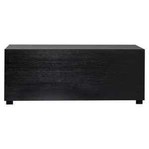 MASUTA DE CAFEA OAKURA, 104 CM, NEAGRA, DIN FURNIR DE STEJAR, RICHMOND INTERIORS - Img 2