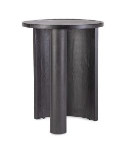 MASUTA DE CAFEA ORISSA 50 NEAGRA, CONFECTIONATA DIN LEMN MASIV DE MANGO, STIL MODERN - Img 4