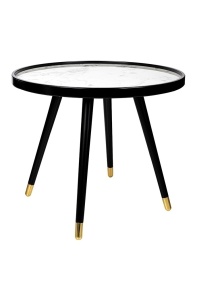 MASUTA DE CAFEA PADRINO60, CONFECTIONATA DIN PLACI DE MDF SI OTEL INOXIDABIL, STIL MODERN - Img 2