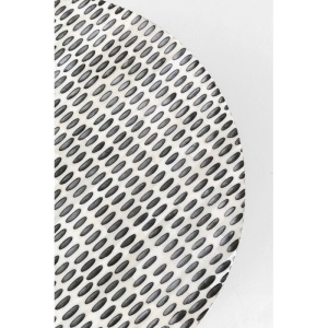 MASUTA DE CAFEA PIANO 36 CM., CONFECTIONATA DIN MDF SI RASINA, STIL MODERN - Img 3