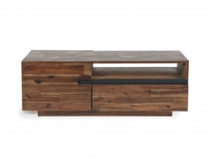 MASUTA DE CAFEA, WOTAN II 115CM, COD 40991, DIN LEMN SALCAM, DESIGN RETRO - Img 1