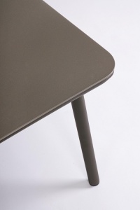 MASUTA DE GRADINA SPIKE RAVEN GRI, CONFECTIONATA DIN ALUMINIU, STIL MODERN - Img 4
